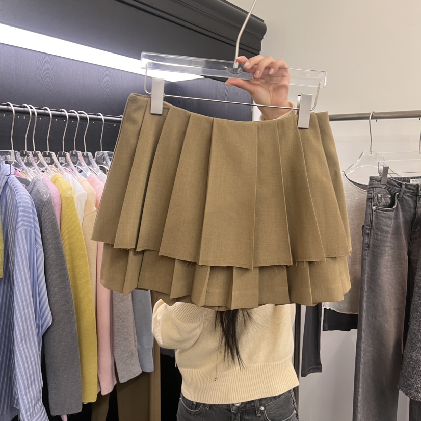 MORE THAN YESTERDAY/LOVE YOU SO MUCH東大門實拍女裝新品真品短裙LYSM/MORE THAN YESTERDAY短裙圖色1