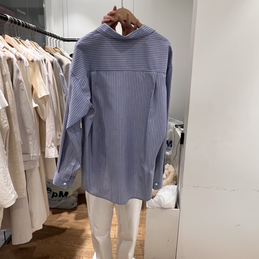 VERVEINE東大門實拍女士新款職業25春夏推薦時尚襯衫蕾絲衫VERVEINE襯衫/蕾絲衫