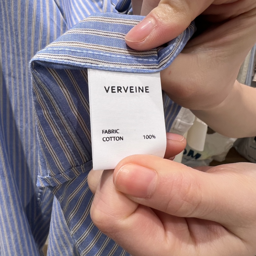 VERVEINE東大門實拍女士新款職業25春夏推薦時尚襯衫蕾絲衫VERVEINE襯衫/蕾絲衫