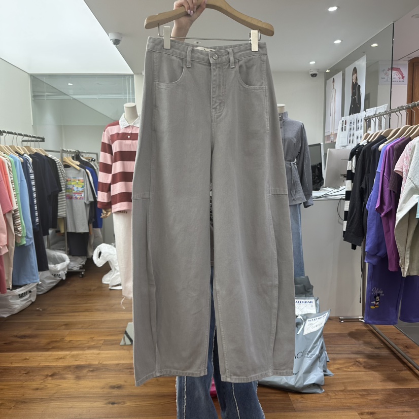 FFULLBAR東大門代購女士新品25春夏人氣真品休閑職業牛仔褲DELI JENNY牛仔褲