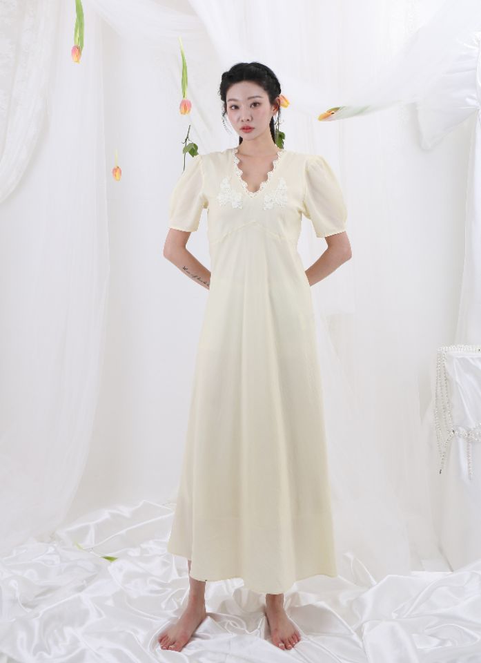 CHARLES THE SECOND韓國直郵㊣女裝新款25春夏休閑連衣裙CHARLES THE SECOND/CHEAP-CHIC連衣裙