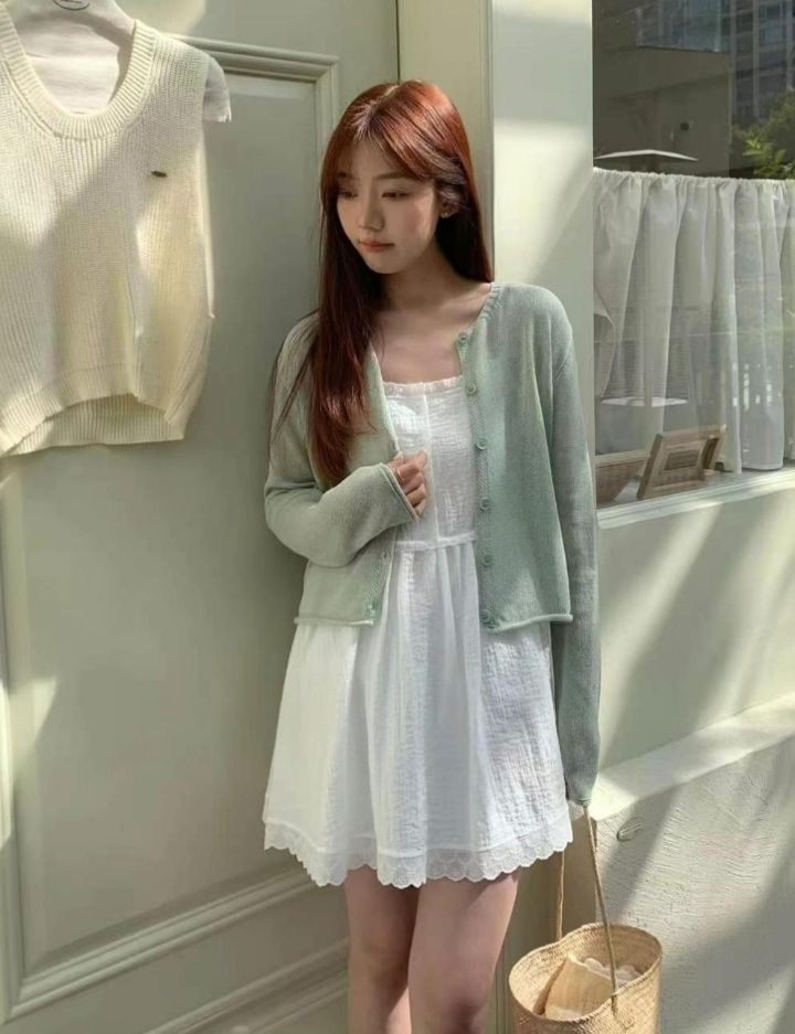 BELLINO293韓國直郵㊣東大門實拍女裝新品時尚休閑推薦連衣裙BOBBIE DOLL連衣裙