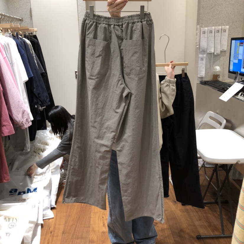 COMELY直郵韓國代購㊣女裝新款時尚25春夏推薦職業熱賣休閑褲COMELY休閑褲
