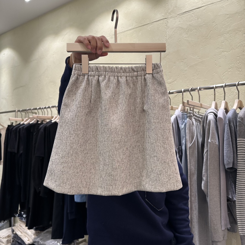 SANTAL韓國㊣直郵東大門代購女裝新品熱賣職業休閑短裙粗花呢SANTAL短裙