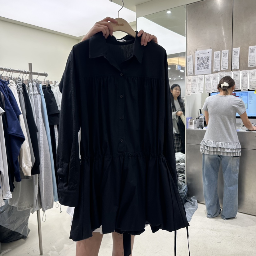 BENE韓國直郵㊣東大門實拍女裝新款時尚職業人氣熱賣連衣裙BENE連衣裙圖色2
