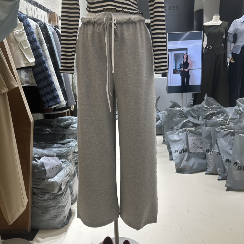 LESSEN韓國㊣直郵東大門代購女裝新品推薦人氣休閑熱賣休閑褲LESSEN休閑褲