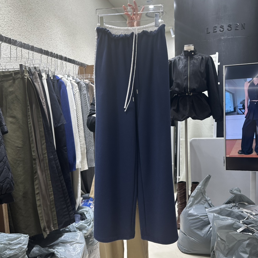 LESSEN韓國㊣直郵東大門代購女裝新品推薦人氣休閑熱賣休閑褲LESSEN休閑褲圖色2