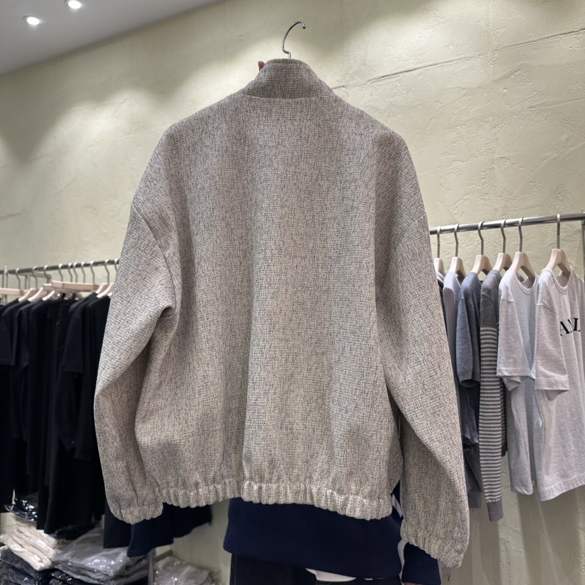 SANTAL直郵韓國代購㊣女裝新品休閑推薦25春夏時尚夾克粗花呢SANTAL夾克