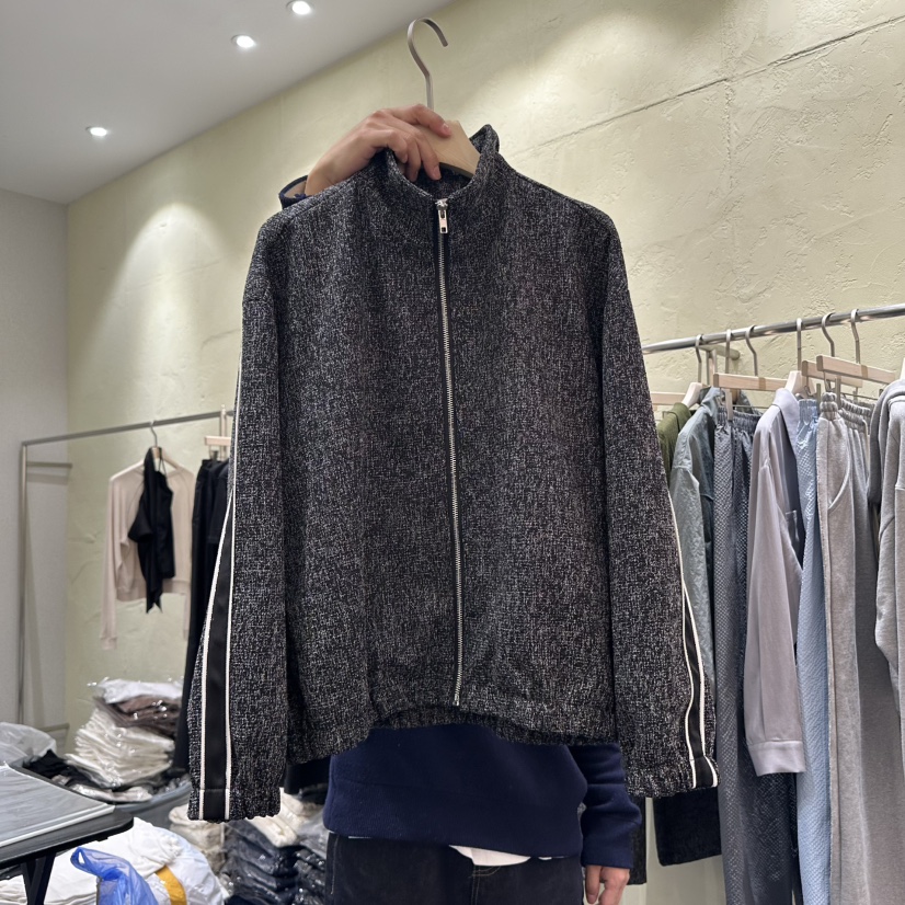 SANTAL直郵韓國代購㊣女裝新品休閑推薦25春夏時尚夾克粗花呢SANTAL夾克圖色2