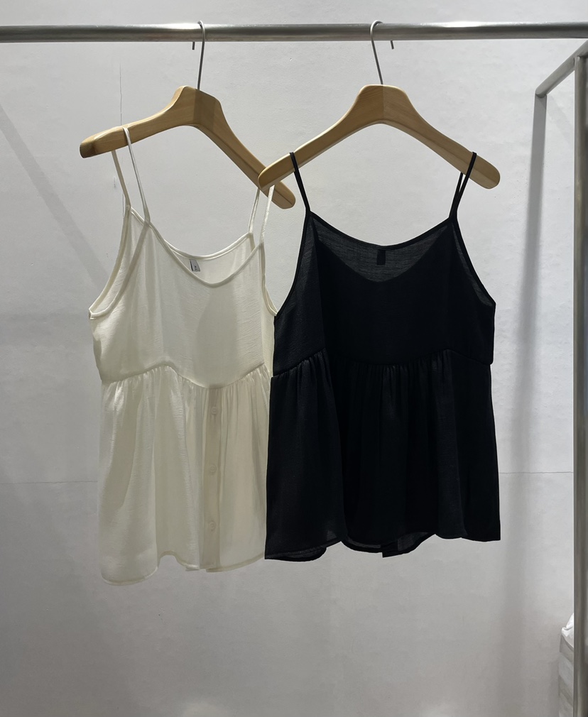 ALLVIBE韓國直郵㊣東大門實拍女裝新款推薦職業休閑吊帶背心ALLVIBE吊帶/背心