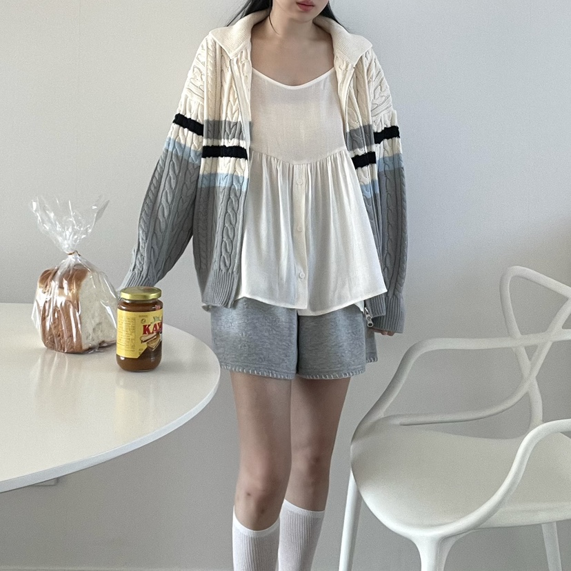 ALLVIBE韓國直郵㊣東大門實拍女裝新品推薦職業熱賣25春夏針織衫ALLVIBE針織衫
