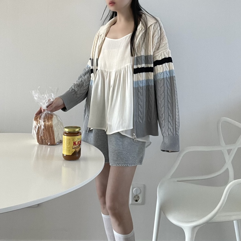 ALLVIBE韓國直郵㊣東大門實拍女裝新品推薦職業熱賣25春夏針織衫ALLVIBE針織衫