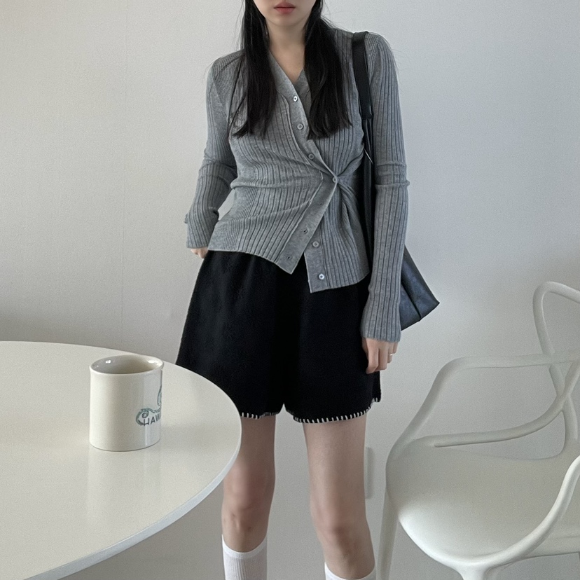 ALLVIBE韓國直郵㊣東大門實拍女裝新款熱賣時尚25春夏針織衫ALLVIBE針織衫
