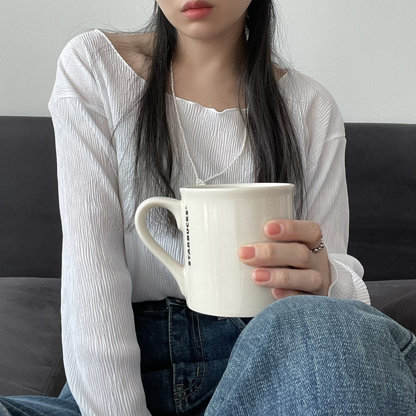 ALLVIBE韓國㊣直郵東大門代購女裝新品時尚職業推薦長袖T恤ALLVIBE長袖T恤