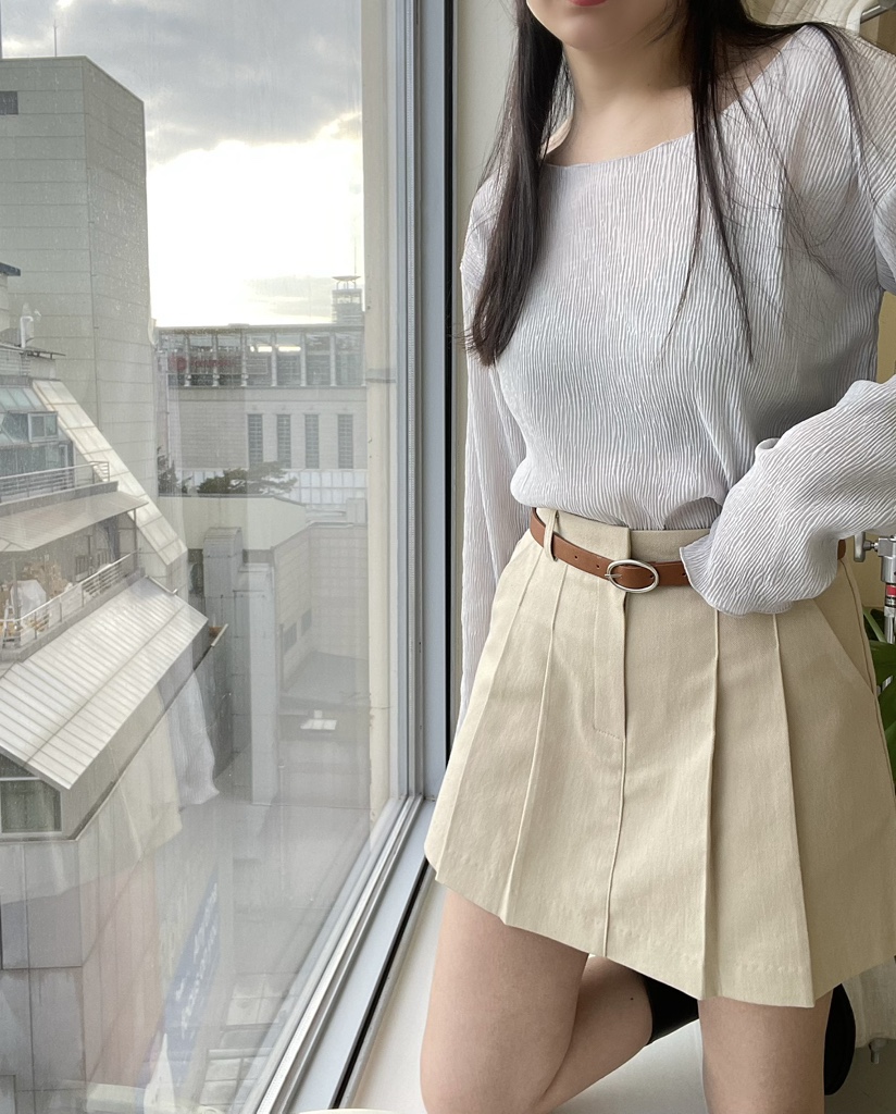 ALLVIBE韓國㊣直郵東大門代購女裝新品時尚職業推薦長袖T恤ALLVIBE長袖T恤