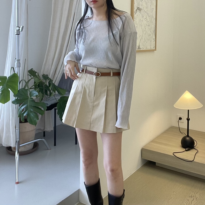 ALLVIBE韓國㊣直郵東大門代購女裝新品時尚職業推薦長袖T恤ALLVIBE長袖T恤