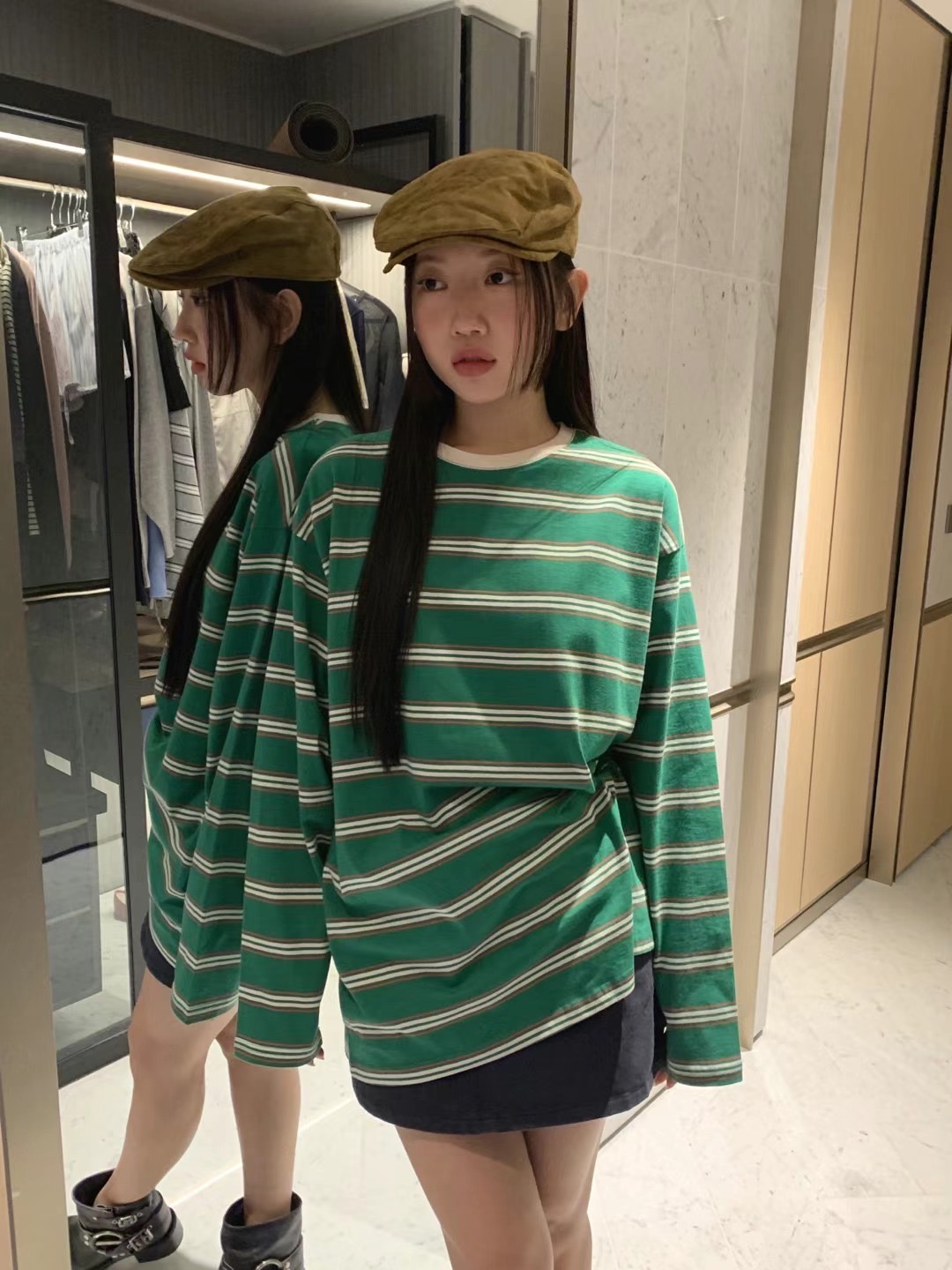 FORMAL韓國直郵㊣女裝新品推薦25春夏時尚職業熱賣人氣長袖T恤FORMAL長袖T恤
