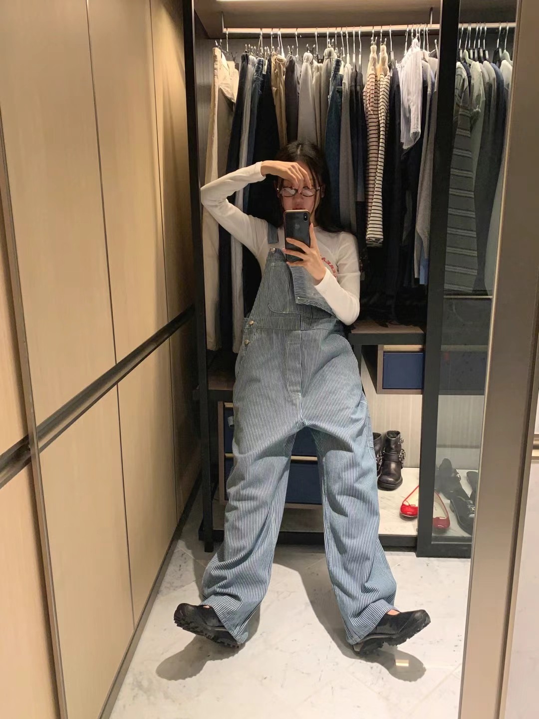 FORMAL韓國直郵㊣東大門實拍女裝新款人氣時尚25春夏背帶褲FORMAL背帶褲