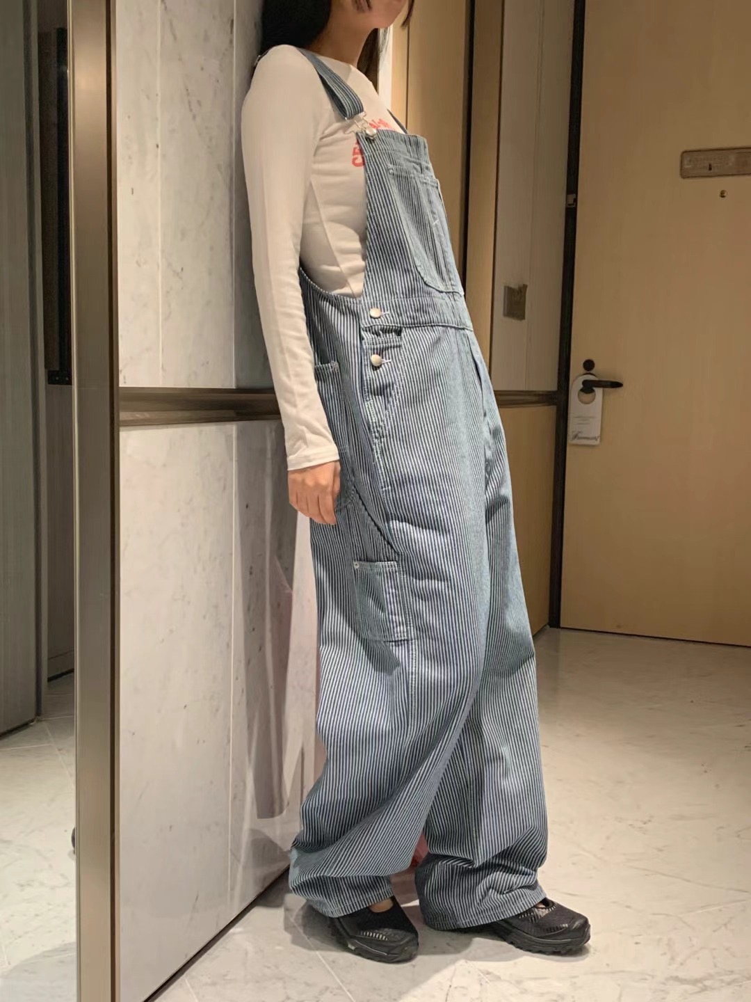 FORMAL韓國直郵㊣東大門實拍女裝新款人氣時尚25春夏背帶褲FORMAL背帶褲