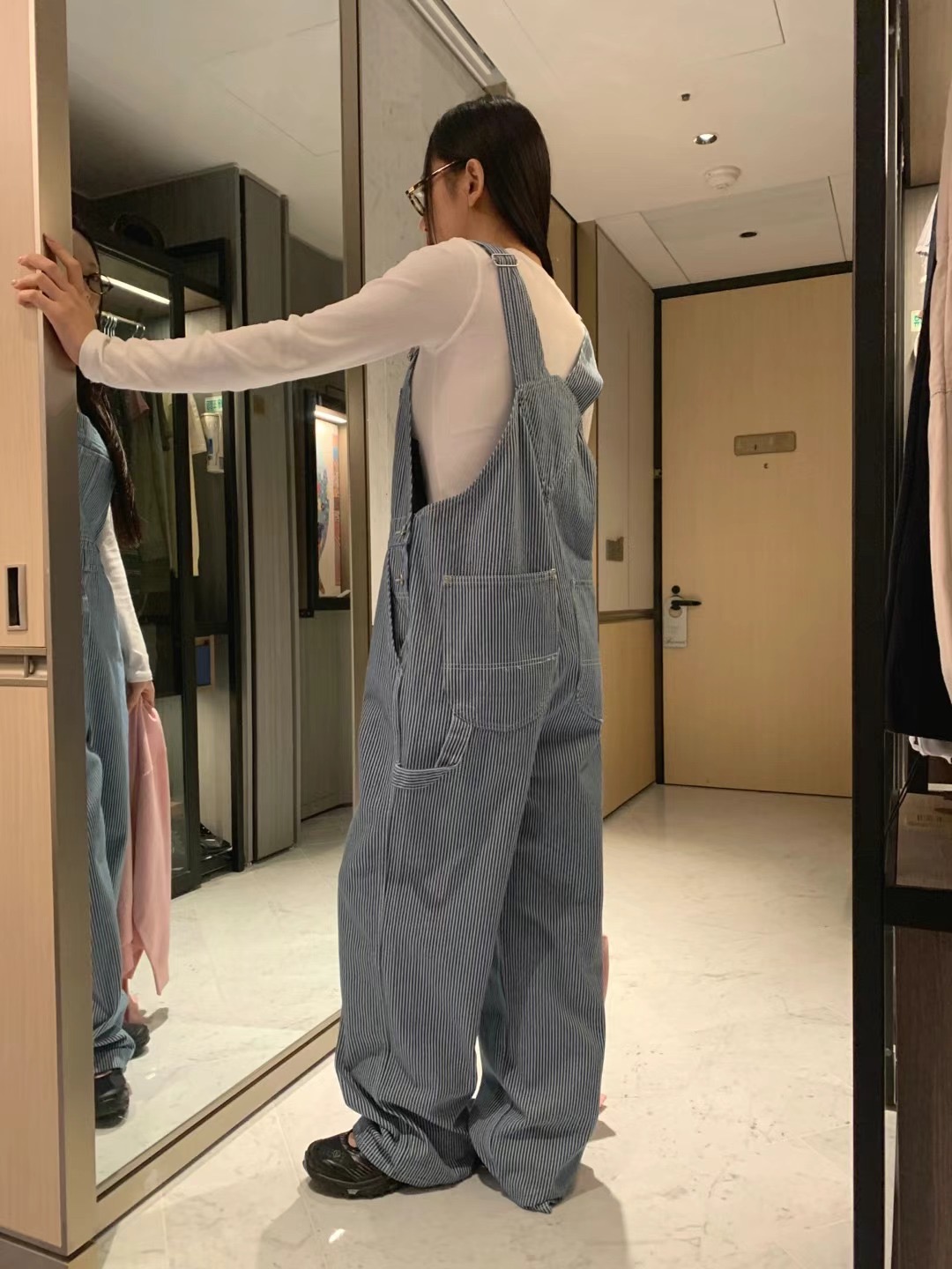 FORMAL韓國直郵㊣東大門實拍女裝新款人氣時尚25春夏背帶褲FORMAL背帶褲