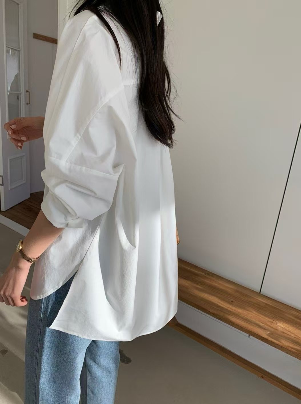 LUCKY ROOM韓國㊣直郵東大門代購女裝新品熱賣職業襯衫蕾絲衫LUCKY ROOM襯衫/蕾絲衫