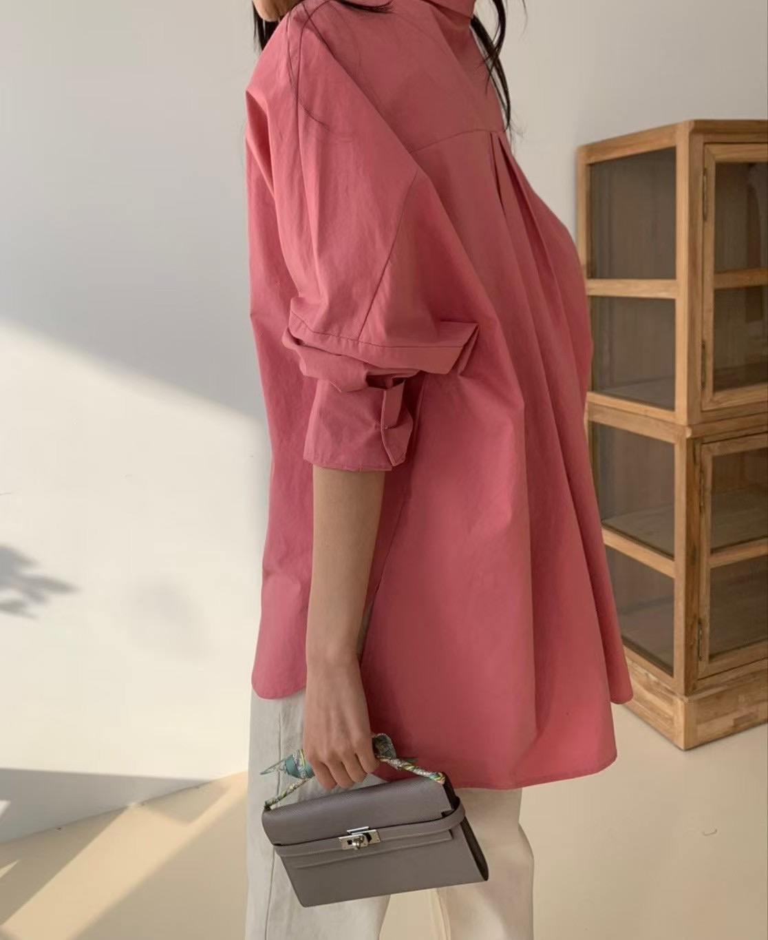 LUCKY ROOM韓國㊣直郵東大門代購女裝新品熱賣職業襯衫蕾絲衫LUCKY ROOM襯衫/蕾絲衫