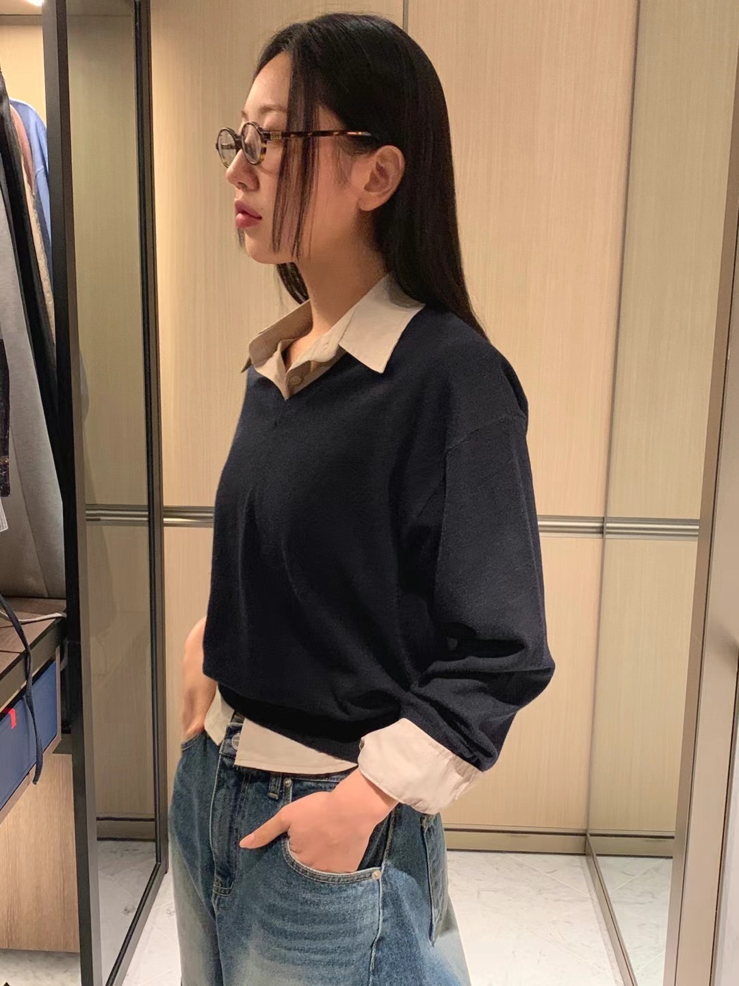 FORMAL韓國直郵㊣東大門實拍女裝新款25春夏職業休閑針織衫FORMAL針織衫