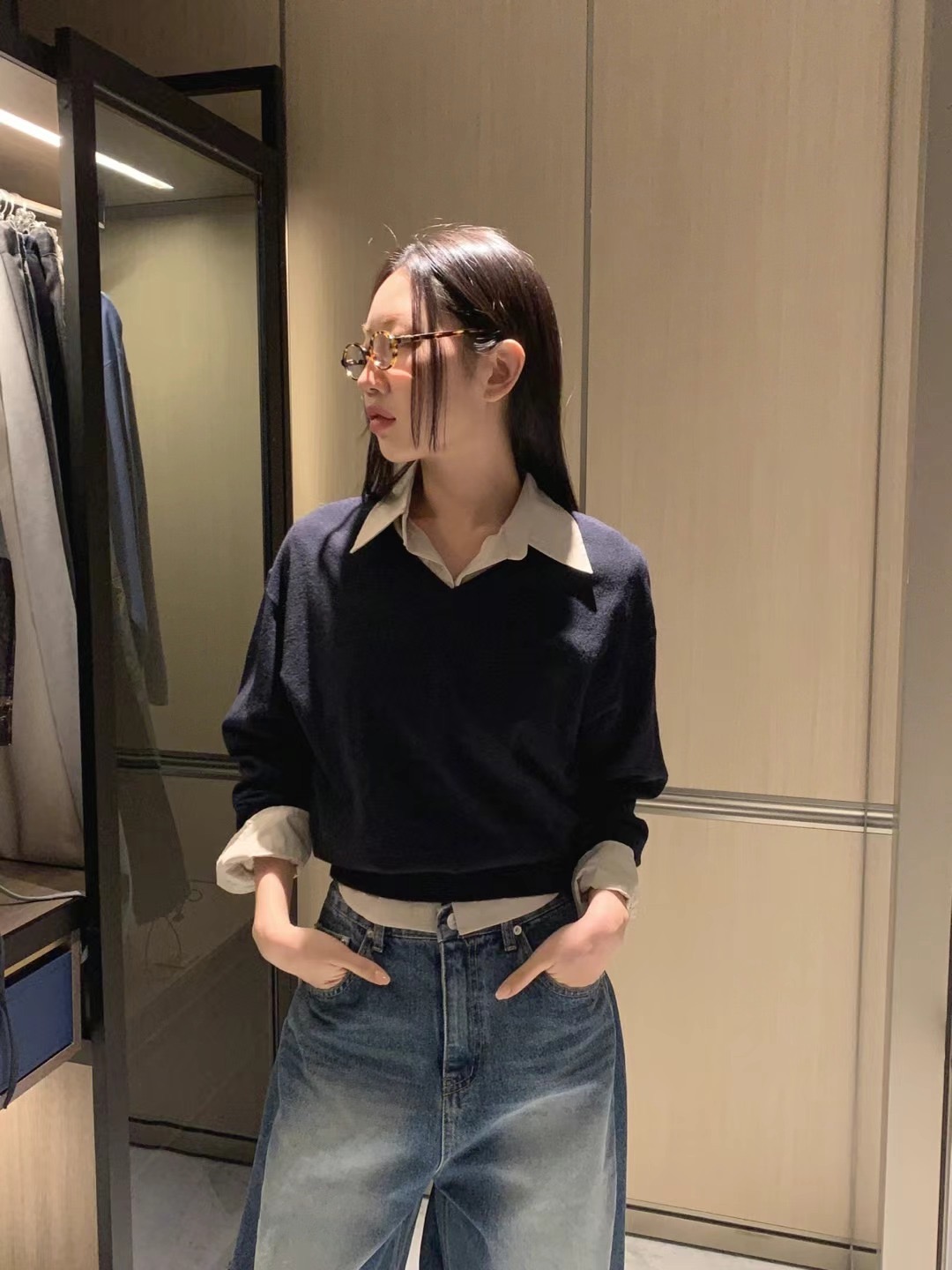 FORMAL韓國直郵㊣東大門實拍女裝新款25春夏職業休閑針織衫FORMAL針織衫圖色4