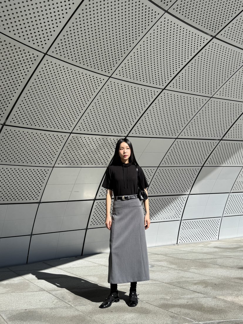 LIMLIMLIM韓國㊣直郵東大門代購女裝新品時尚休閑職業25春夏長裙LIM LIM LIM長裙