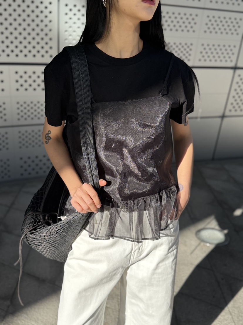 LIMLIMLIM直郵韓國代購㊣女裝新品職業時尚25春夏人氣吊帶背心LIM LIM LIM吊帶/背心圖色3