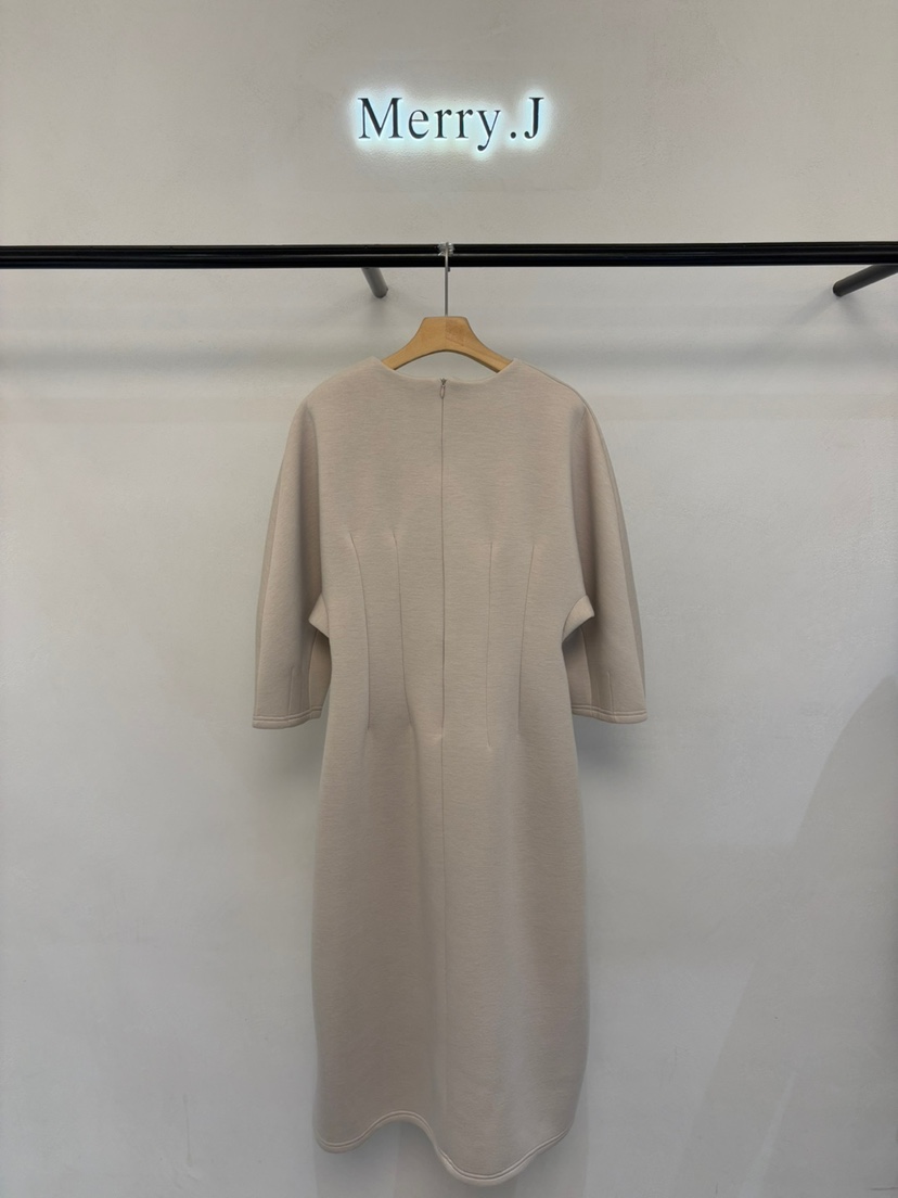 MERRY-J直郵韓國代購㊣女裝新品25春夏人氣休閑職業連衣裙MERRY-J連衣裙