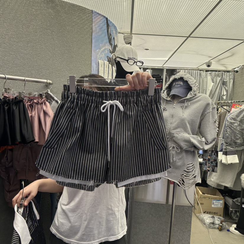 EXIT韓國直郵㊣女裝新款25春夏熱賣人氣休閑職業推薦時尚短褲EXIT短褲圖色1