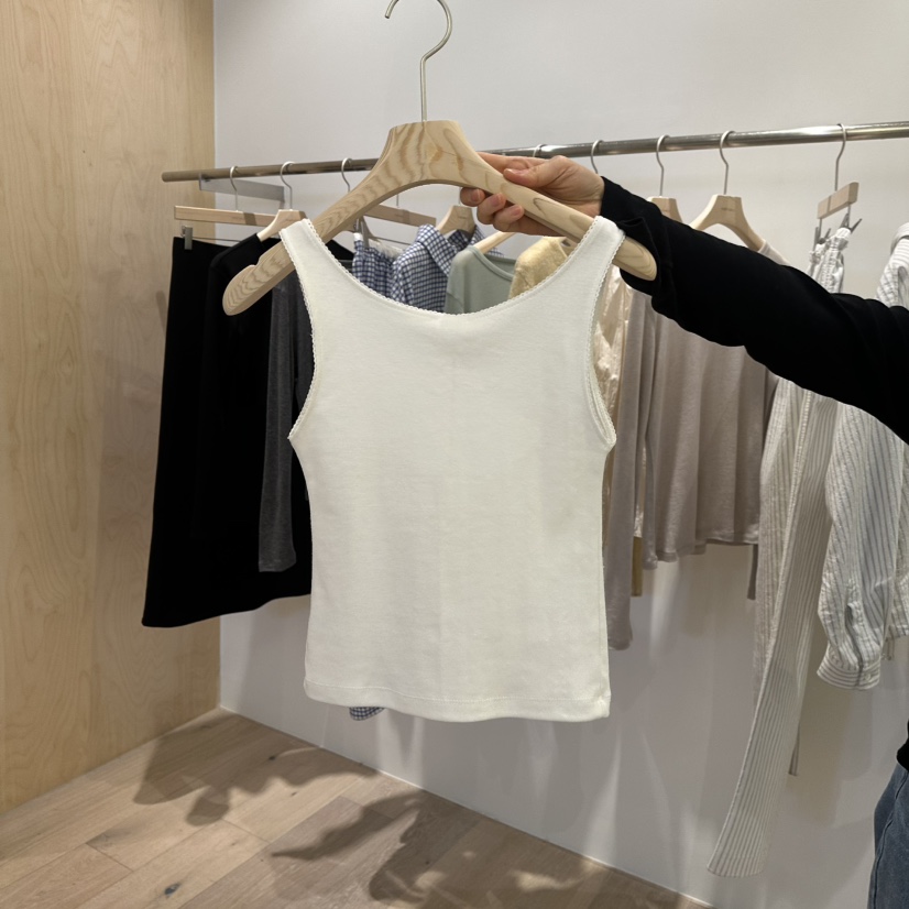 VEGETABLE韓國㊣直郵東大門代購女裝新品25春夏人氣吊帶背心VEGETABLE吊帶/背心