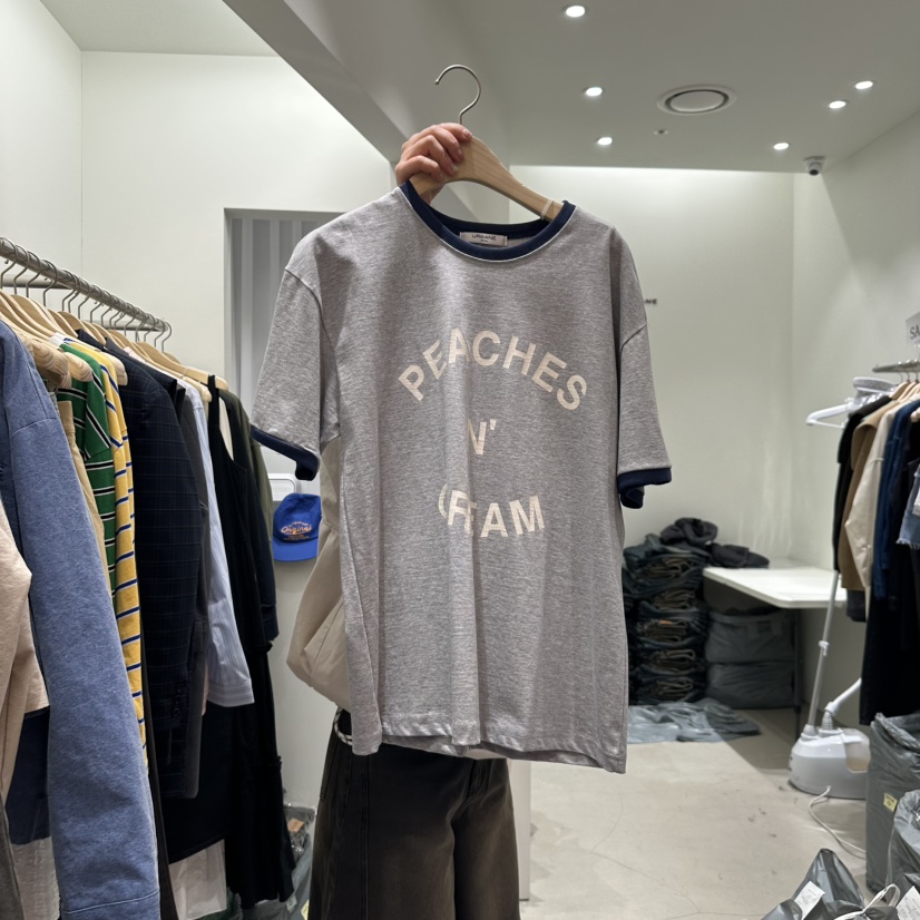URBANE-P韓國㊣直郵東大門代購女裝新品25春夏推薦人氣T恤URBANE-PT恤圖色2