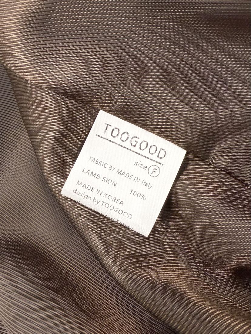 TOOGOOD直郵韓國代購㊣女裝新款熱賣休閑推薦時尚職業人氣皮衣TOOGOOD皮衣