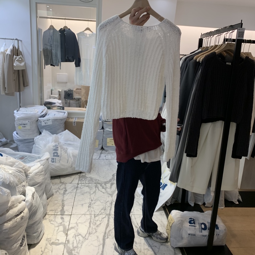 LA MAGIE FEMME韓國直郵㊣女裝新品25春夏人氣時尚針織衫Lamagie Femme針織衫