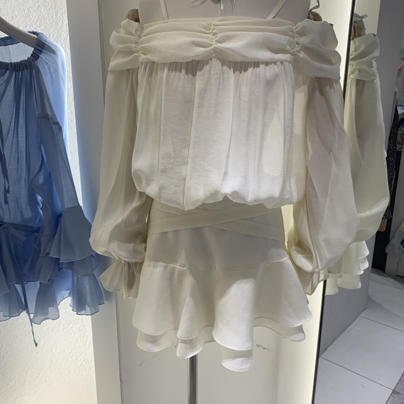 TYCHE韓國㊣直郵東大門代購女裝新品熱賣25春夏職業時尚連衣裙TYCHE連衣裙圖色1