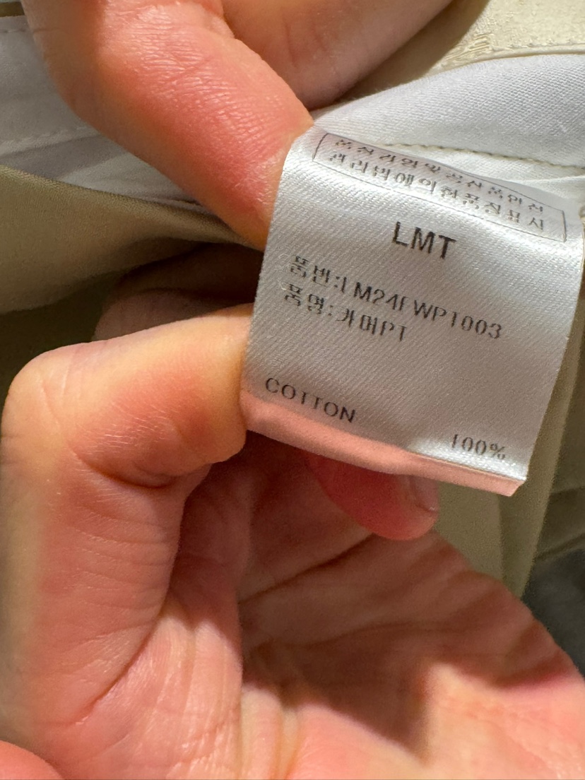LMT(SAND LIMITED)直郵韓國代購㊣女裝新款25春夏休閑褲LMT/SAND LIMITED休閑褲