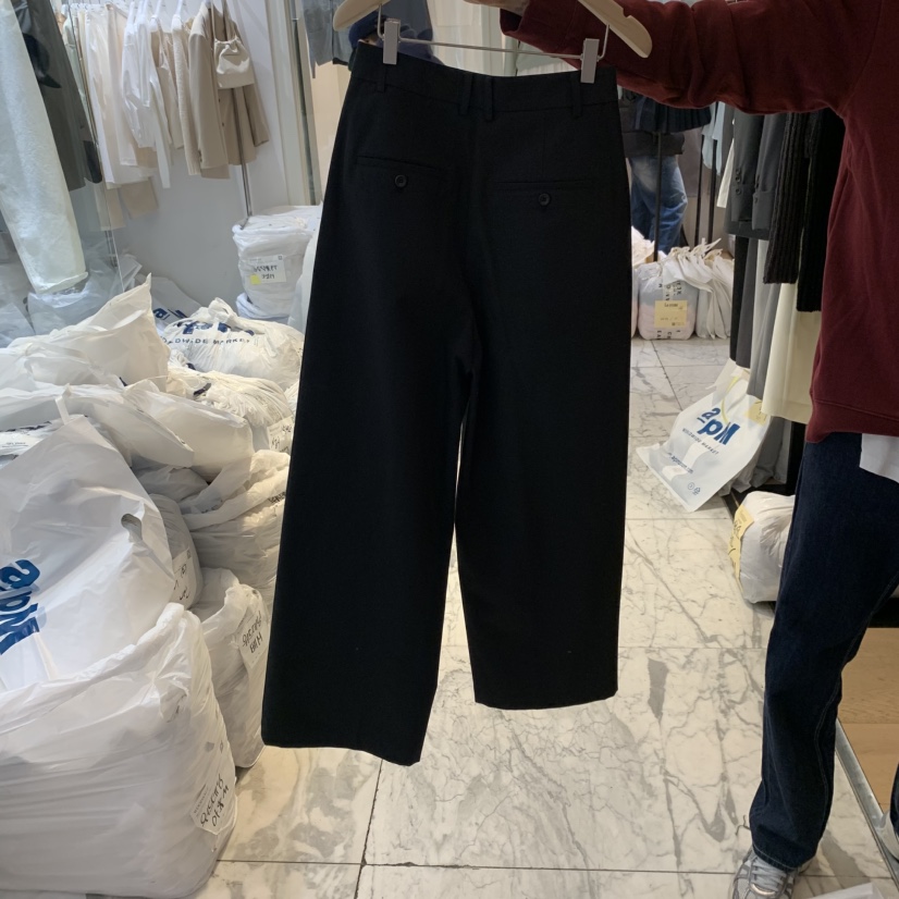 LA MAGIE FEMME韓國直郵㊣女裝新品25春夏熱賣時尚休閑褲Lamagie Femme休閑褲