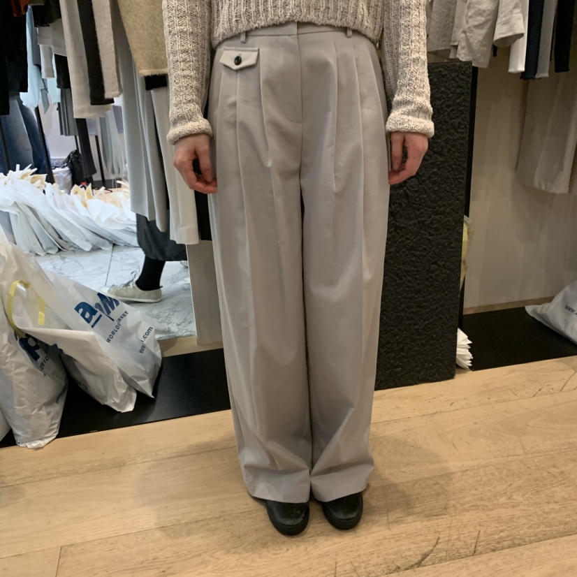 LA MAGIE FEMME韓國直郵㊣女裝新品25春夏熱賣時尚休閑褲Lamagie Femme休閑褲圖色3