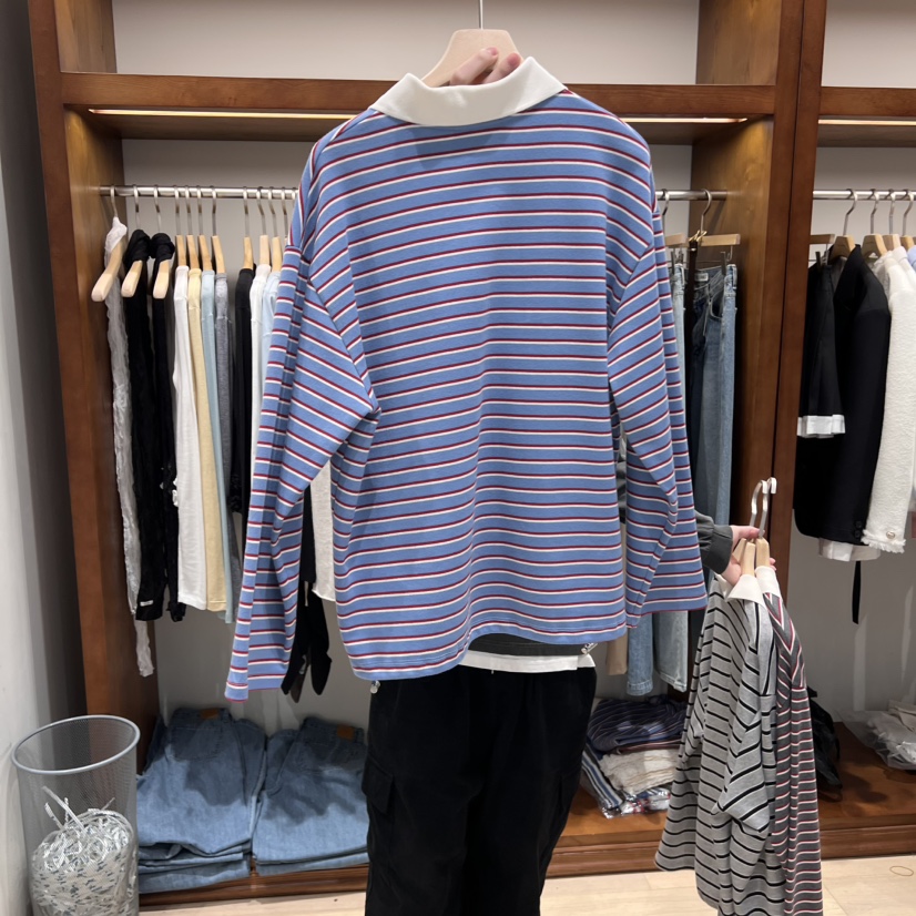 THE CAMEL韓國直郵㊣東大門實拍女裝新款人氣長袖T恤the came_l 家長袖T恤