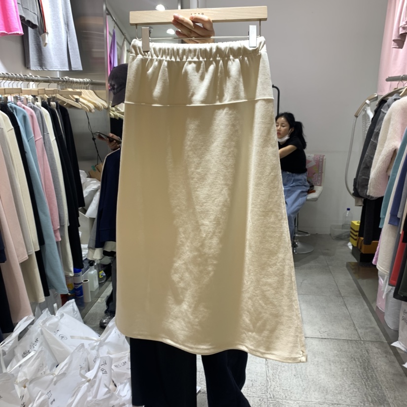 COKE CAKE韓國直郵㊣東大門實拍女裝新款時尚休閑推薦長裙CHAE長裙