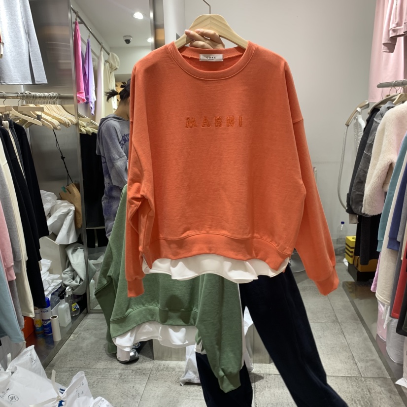 COKE CAKE直郵韓國代購㊣女裝新款推薦25春夏人氣職業衛衣COKE CAKE衛衣圖色3