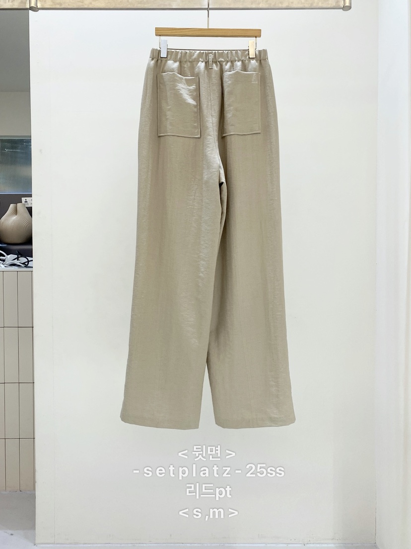 SETPLATZ韓國直郵㊣女裝新品職業時尚25春夏休閑人氣休閑褲PLATZCLASSIC休閑褲