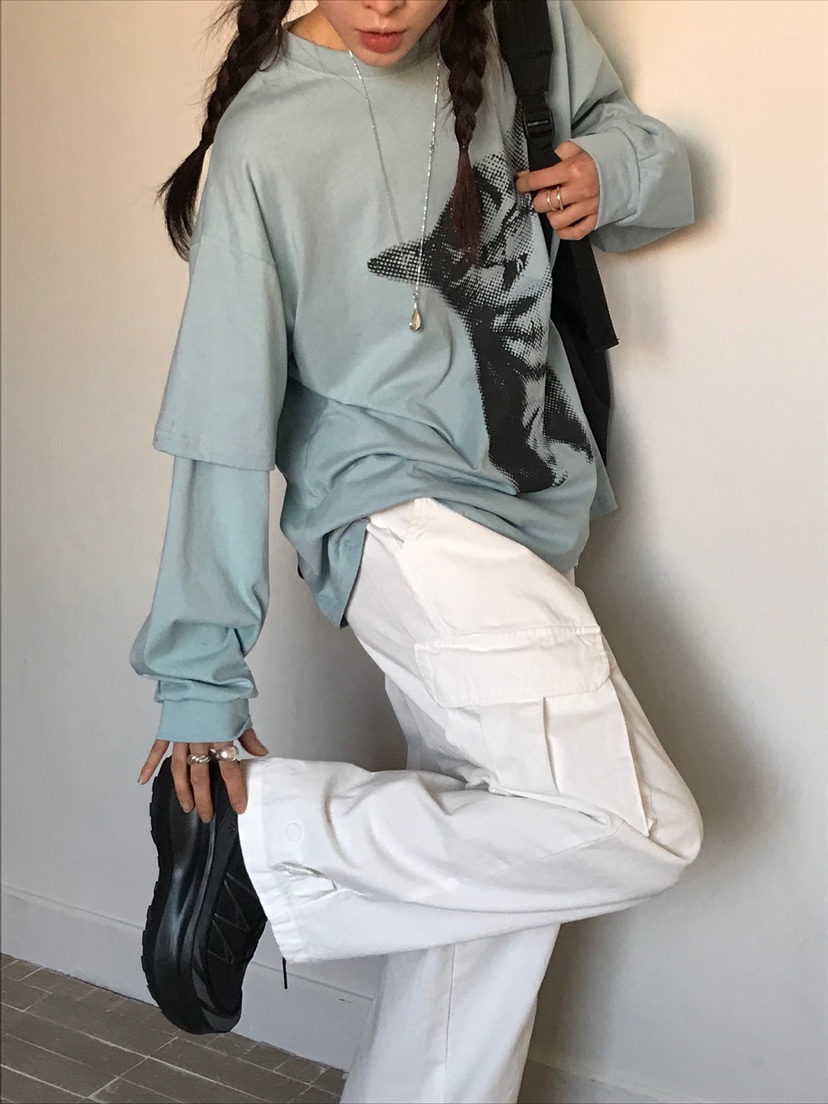 VAARA直郵韓國代購㊣女裝新品人氣時尚推薦職業熱賣長袖T恤VAARA長袖T恤