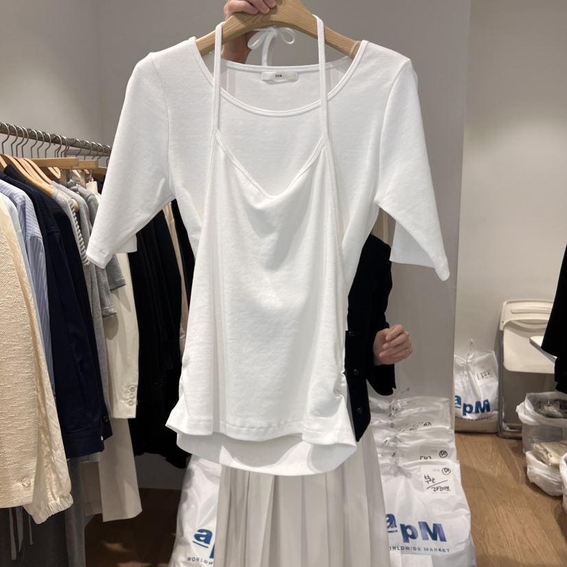 OUR-A韓國㊣直郵東大門代購女裝新款推薦25春夏人氣套裝套裝OUR-A套裝圖色1