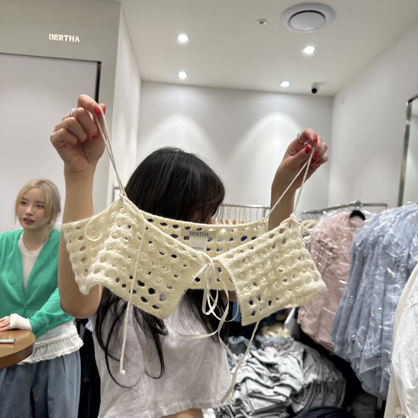 BERTHA韓國㊣直郵東大門代購女裝新款職業25春夏人氣吊帶背心BERTHA吊帶/背心圖色1