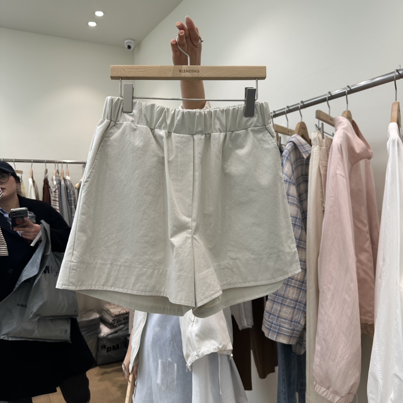 BLENDING-p韓國㊣直郵東大門代購女裝新品職業推薦25春夏短褲BLENDING短褲圖色2