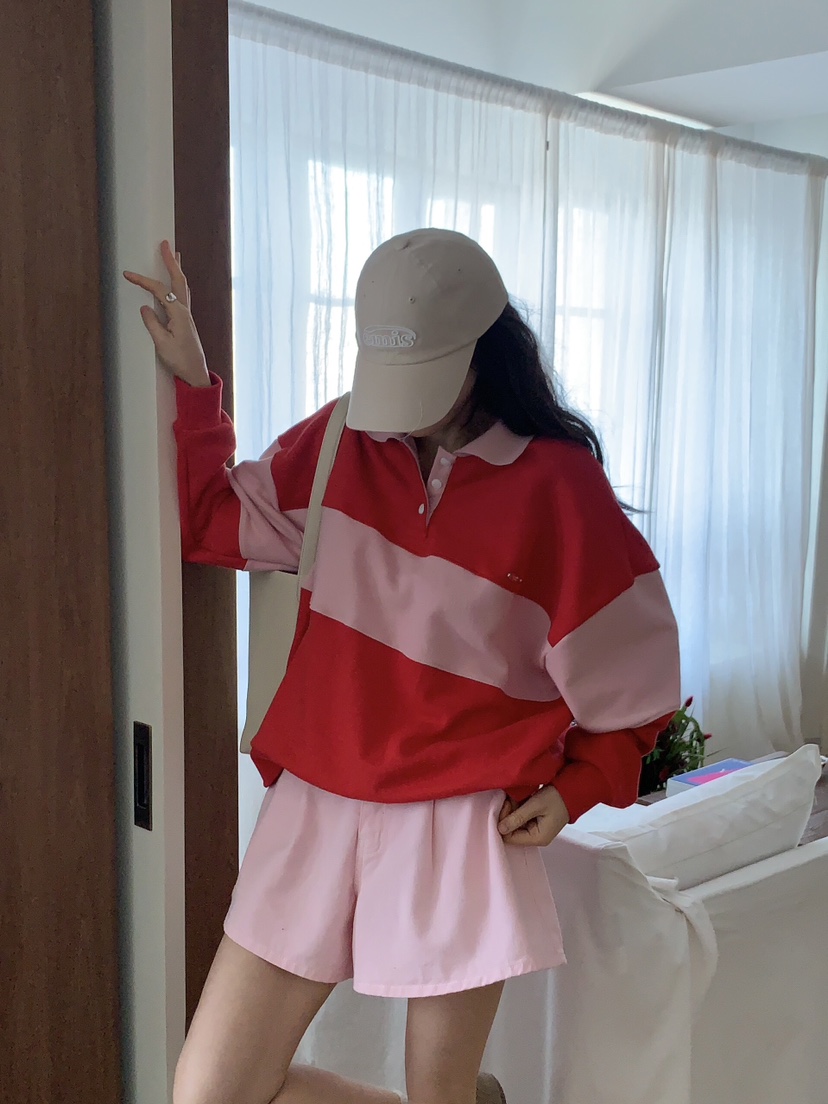 FORMSTUDIO東大門實拍女裝新款熱賣時尚25春夏真品休閑衛衣FORMSTUDIO衛衣