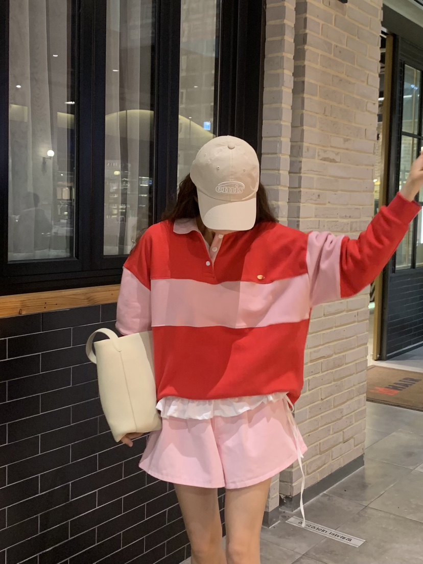 FORMSTUDIO東大門實拍女裝新款熱賣時尚25春夏真品休閑衛衣FORMSTUDIO衛衣